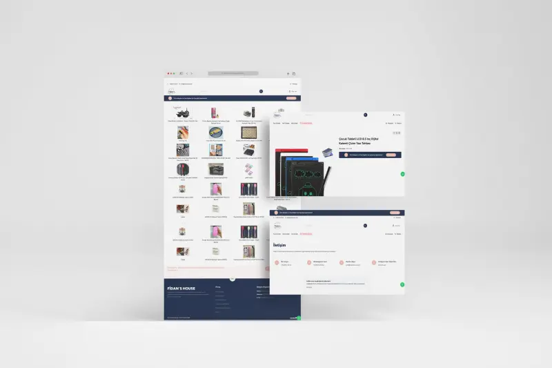 Fidanshouse İçin Özel Toptan Sipariş Sistemi Geliştirildi