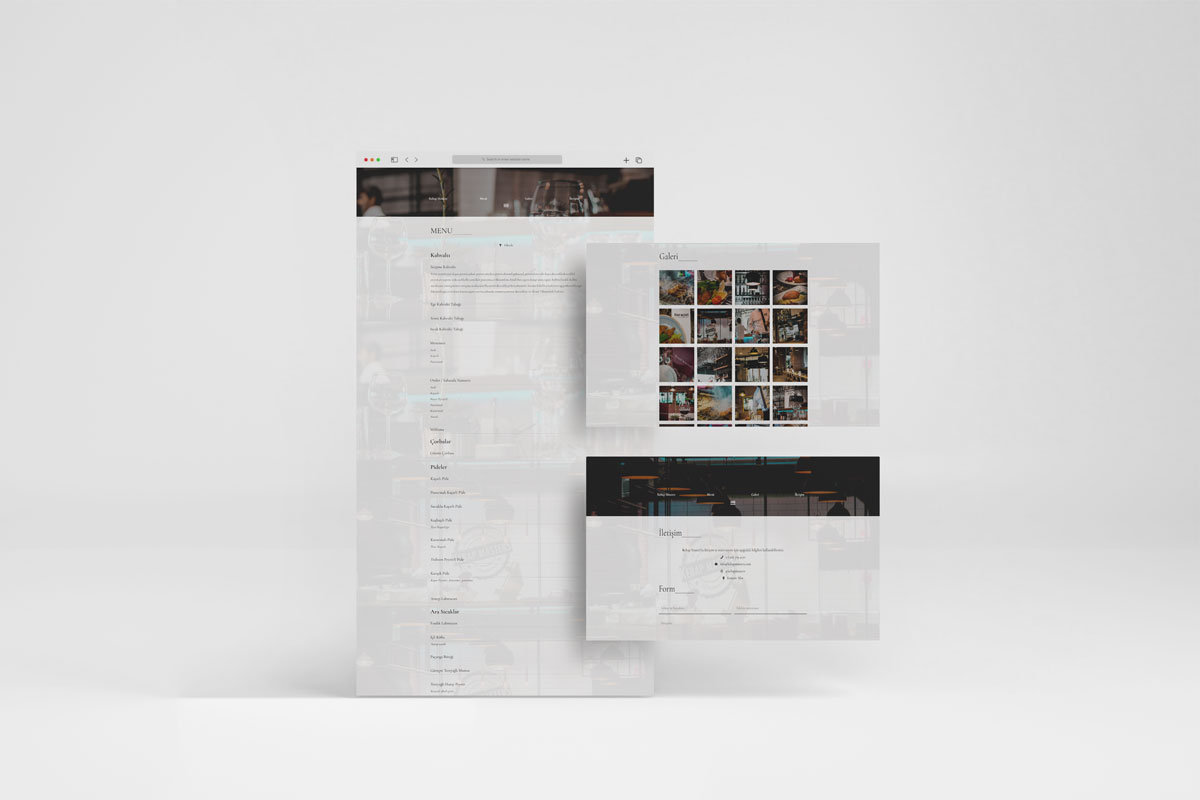 Kebap Masters Web Site Tasarımı